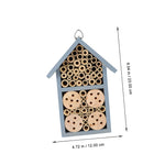 Wooden Beehive Outdoor Insect Cabin Insect Nest 1pc