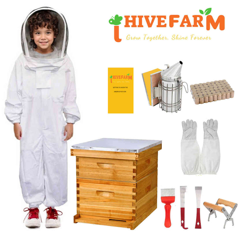 Gift for Children Beekeeping Supplies-Upgraded Honey Extraction Practice Kit