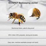 Bee Jacket with Veil Hood,Beekeeper Jacket