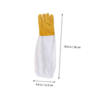 Thickened Goatskin Bee Gloves-1 Pair