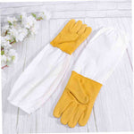 Thickened Goatskin Bee Gloves-1 Pair