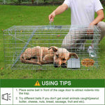 Large Live Animal Traps,Humane Animal Trap-42.5inch