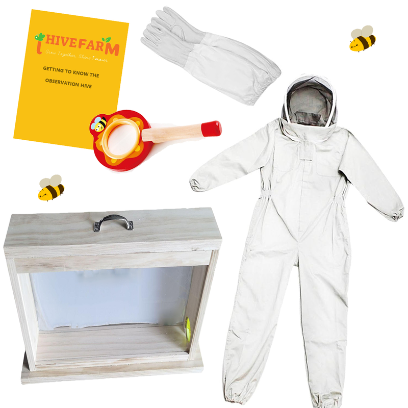 Gift for Children Beekeeping Supplies-Upgraded Observation Practice Kit